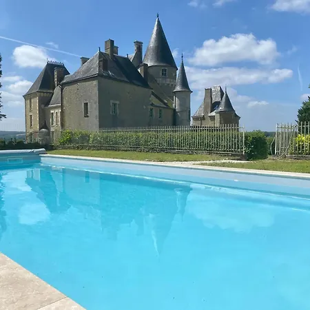 招待所 Chateau Des Feugerets
